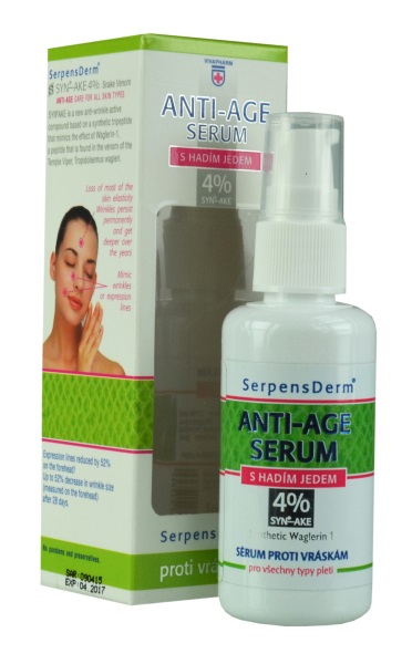 Levně VIVAPHARM Liftingové sérum proti vráskám s hadím jedem SERPENS DERM 50ml