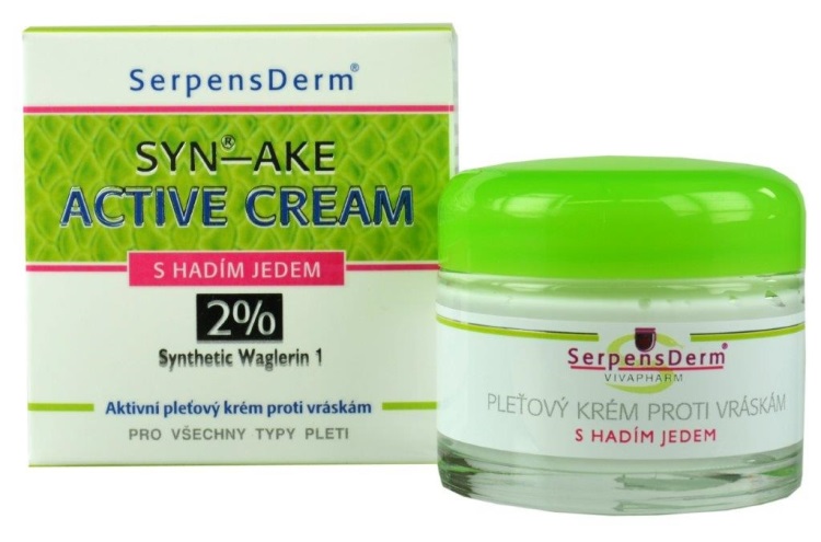 Levně Pleťový krém proti vráskám s hadím jedem SERPENS DERM 50ml