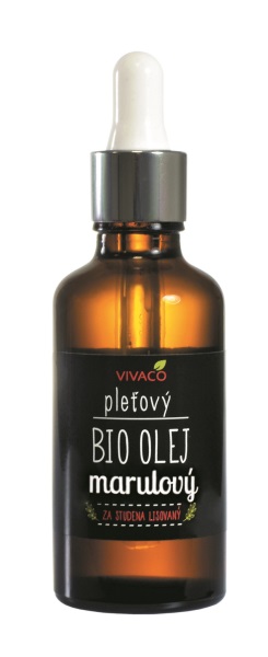 VIVAPHARM BIO Pleťový marulový olej s pipetou