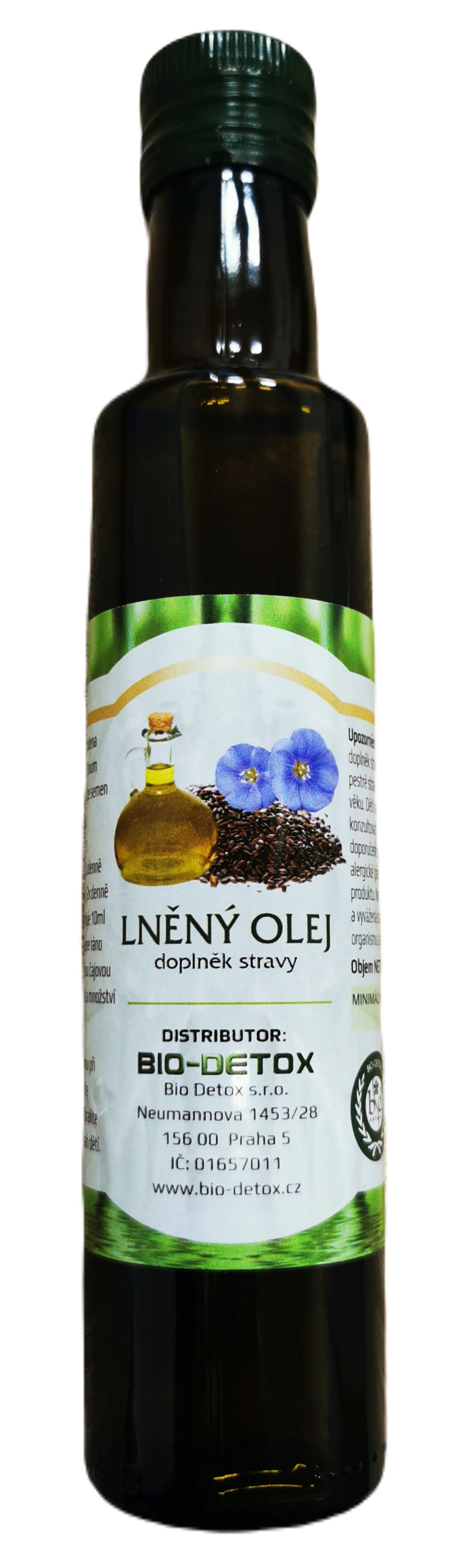 Bio-Detox Lněný Olej 250ml