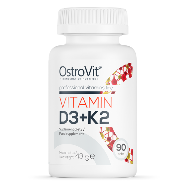 Levně VItamín D3 + K2 90 tabletek