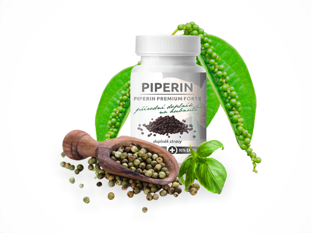 Levně Bio Detox Piperin Premium FORTE 20mg 120tbl.