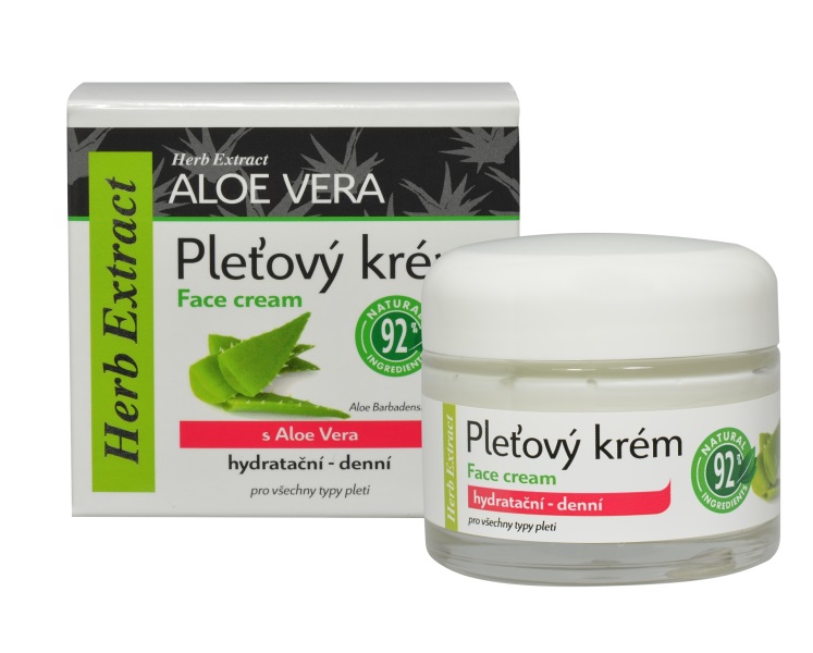 Levně Pleťový krém Aloe Vera HERB EXTRACT