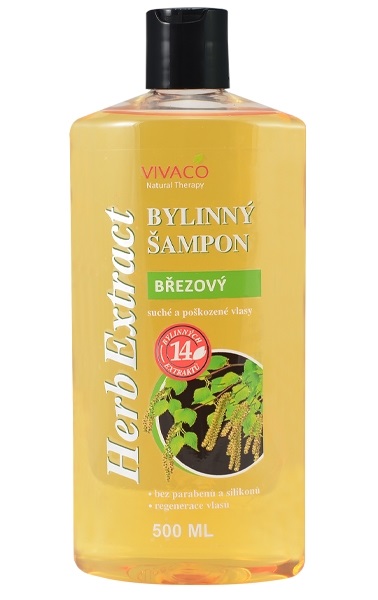 VIVACO Bylinný šampon Bříza HERB EXTRACT