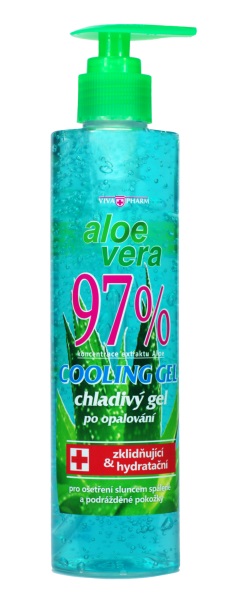 Levně VIVACO Zklidňující gel s Aloe vera 97% 250 ml