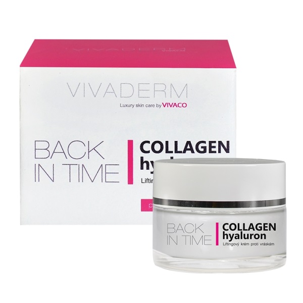 Levně Liftingový krém COLLAGEN + hyaluron VIVADERM