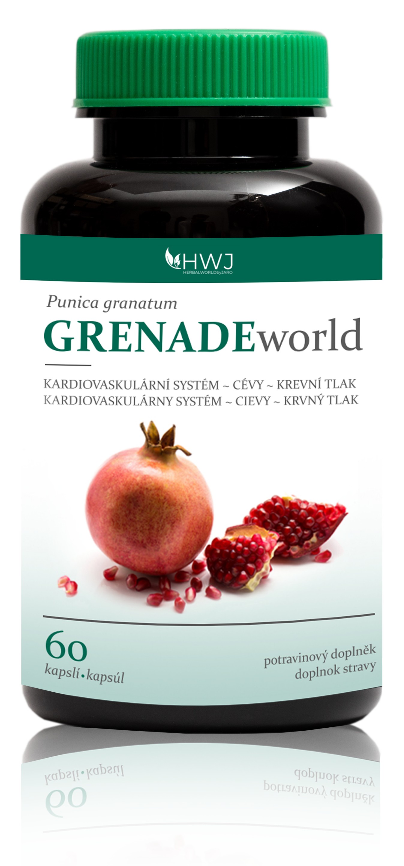 Levně HERBAL WORLD GRENADEworld - Granátové jablko