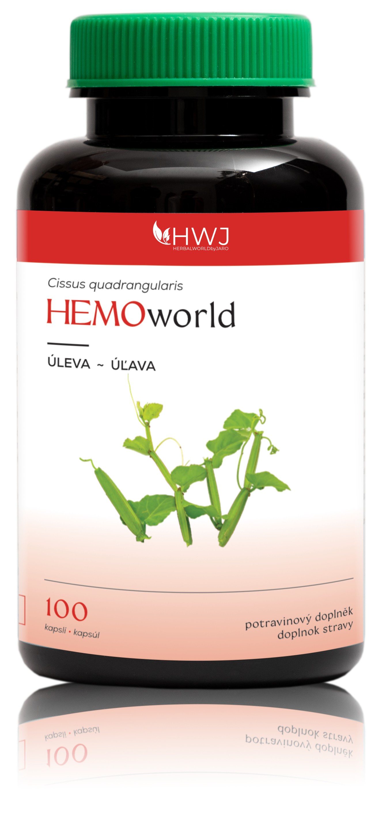 Levně HERBAL WORLD HEMOworld - Žumen čtyřhranný