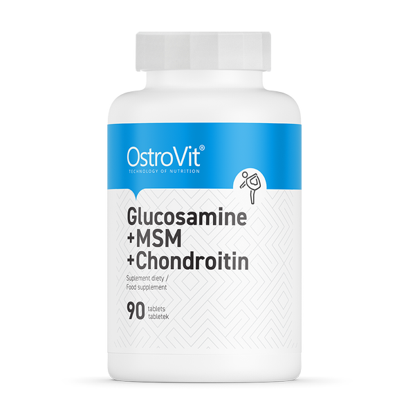 Levně OstroVit Glukosamin + MSM + Chondroitin 90 tablet