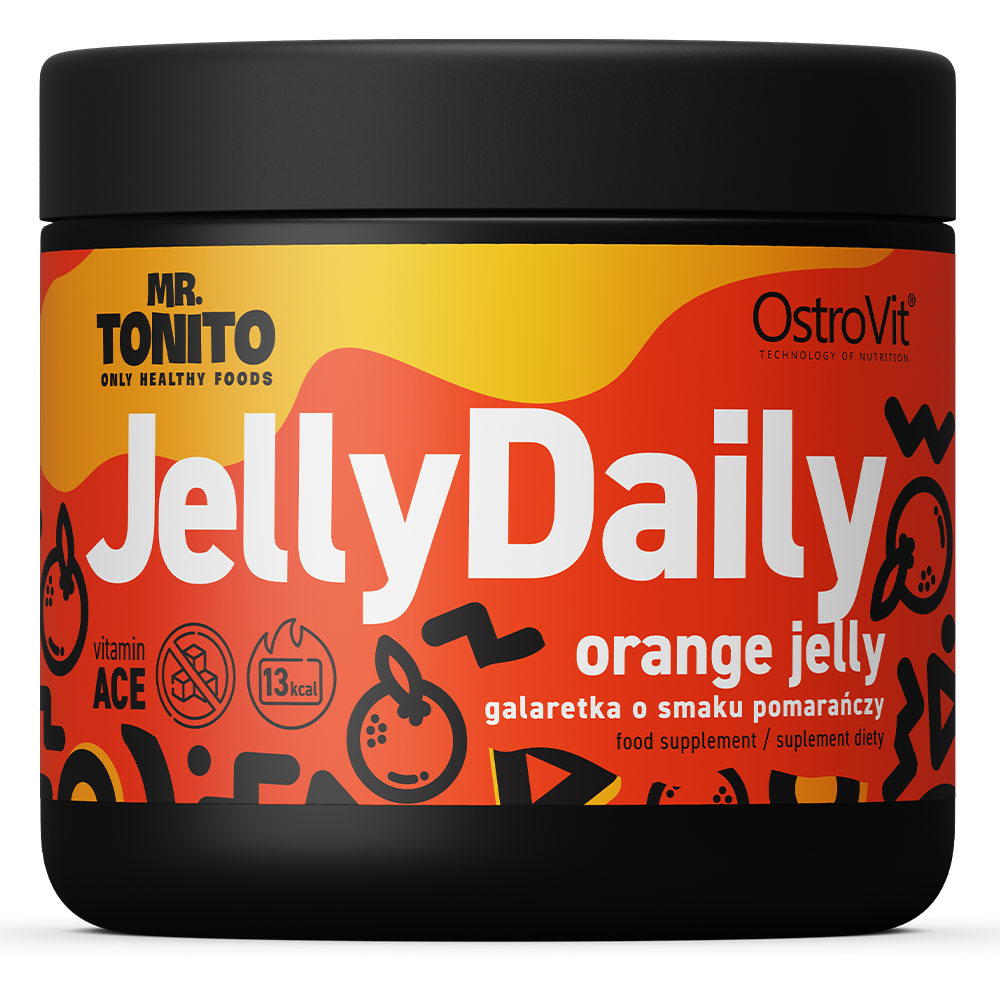 Levně OstroVit Pan. Tonito Jelly Daily 350 g pomeranč