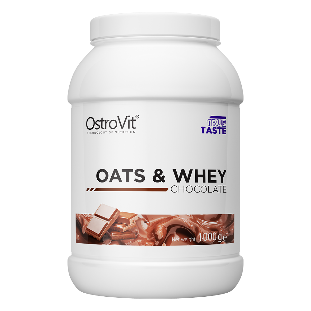 Levně OstroVit WPC - OATS & WHEY proteinový koncentrát - prášek 1000 g čokoládová příchuť