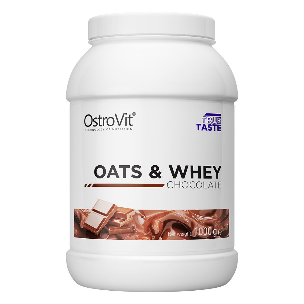 OstroVit WPC - OATS & WHEY proteinový koncentrát - prášek 1000 g čokoládová příchuť