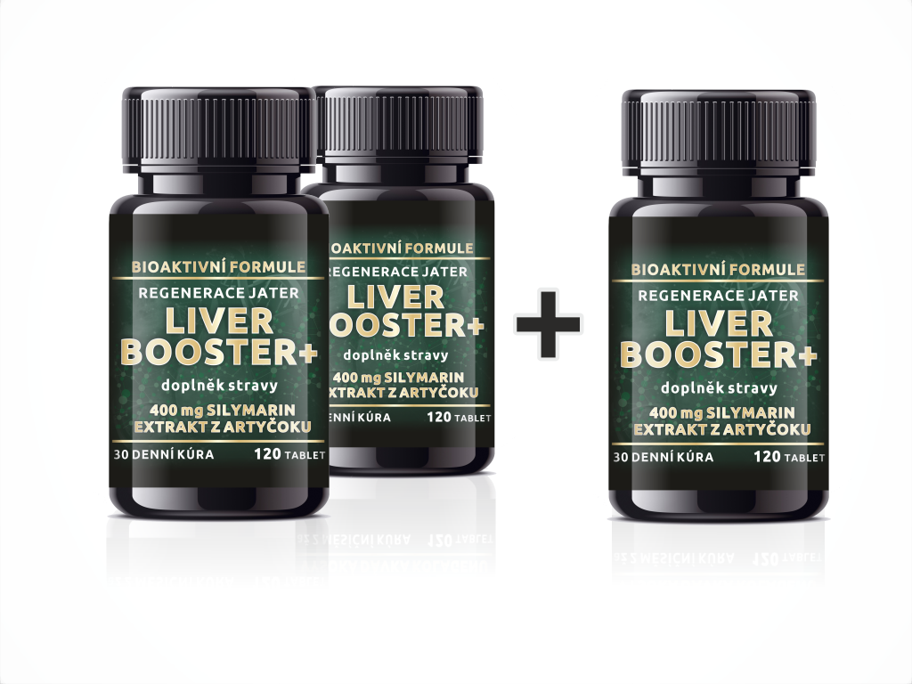 Bio-Detox LIVER BOOSTER+ intenzivní regenerace jater 2 + 1 ZDARMA