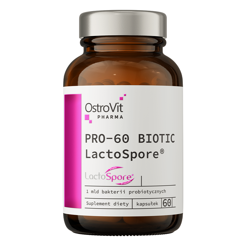 OstroVit Pharma PRO-60 BIOTIC LactoSpore® 60 kapslí