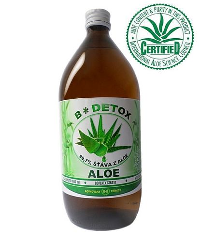 Bio-Detox Aloe Vera šťáva 99,7% 1000 ml