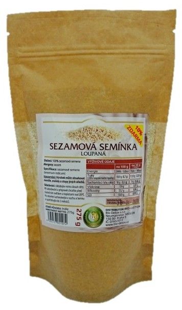 Levně Bio-Detox Sezamová semínka loupaná 275g