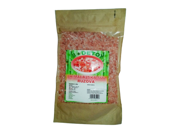 Levně Bio-Detox Himalájská sůl - růžová Premium 1kg HRUBÁ