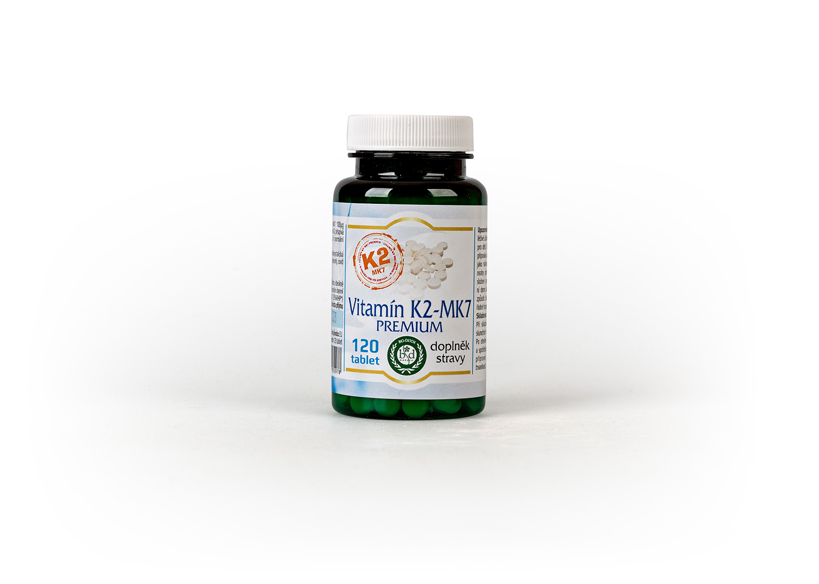 Levně Bio-Detox Vitamín K2 - MK7 - 120 tablet