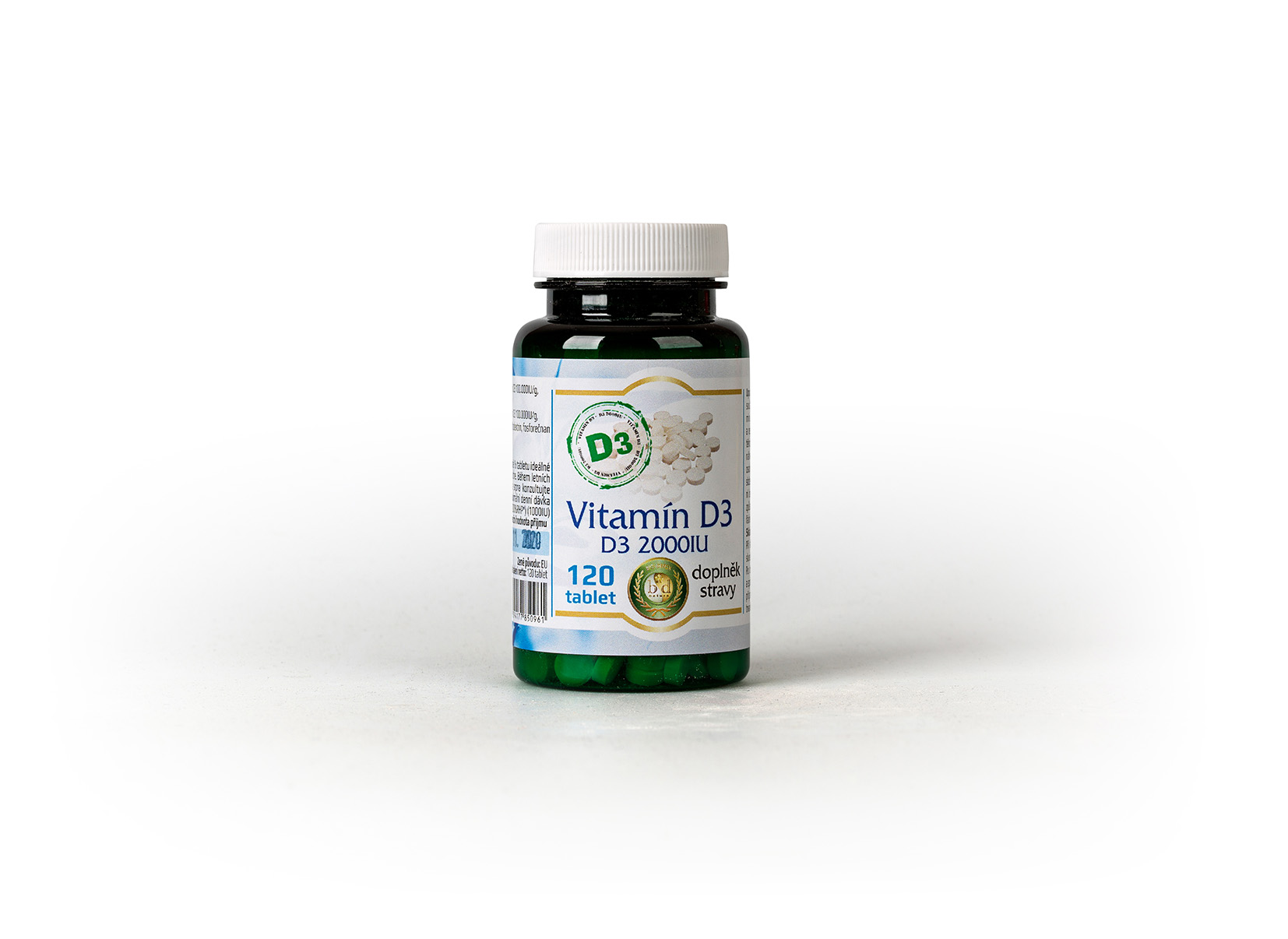 Levně Bio-Detox Vitamín D3 - 120 tablet