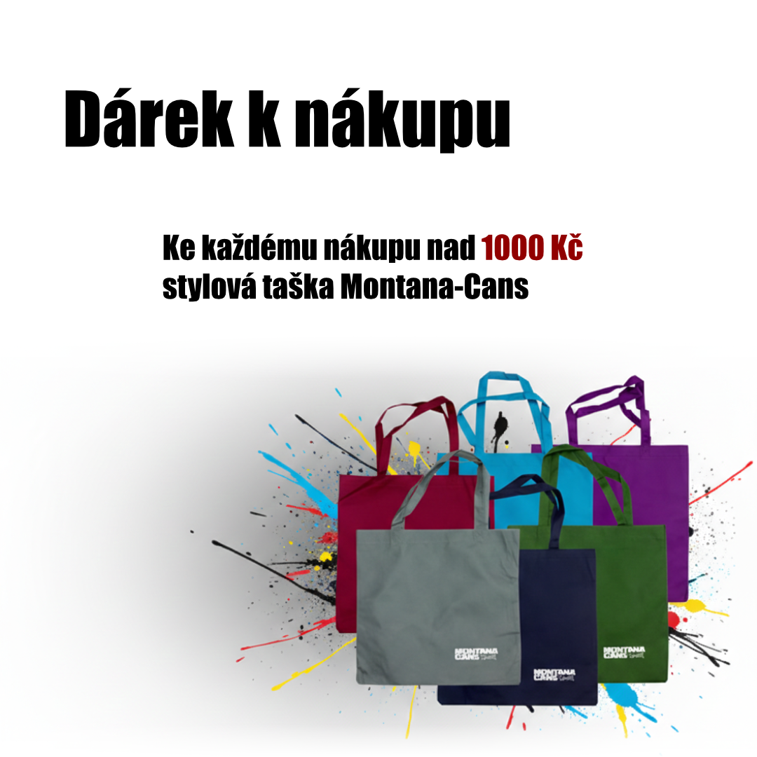 Dárek k nákupu Montana-cans