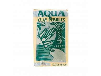 aqua clay pebbles