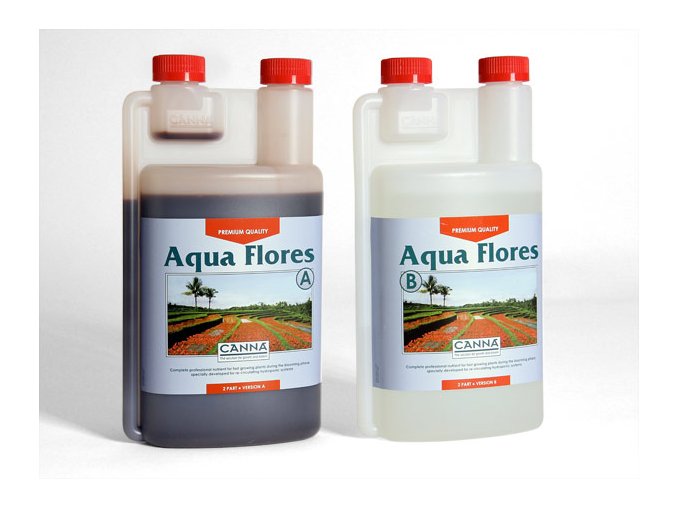 Canna Aqua Flores A+B hnojivo pro aeroponii  + Nálepka zdarma