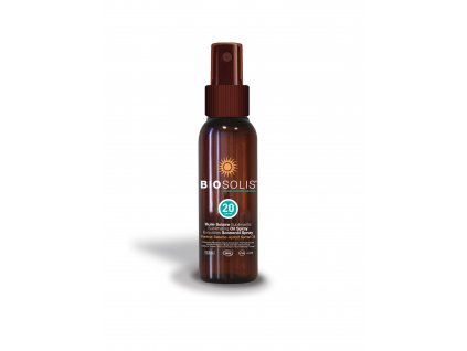 Biosolis Sublimační a hydratační olej na opalování SPF 20 100ml
