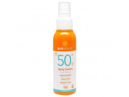 Biosolis Sprej na opalování SPF 50+, 100ml
