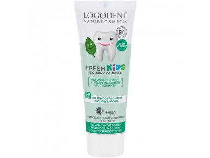 522 logona bio fresh kids zubni gel matovy 50ml