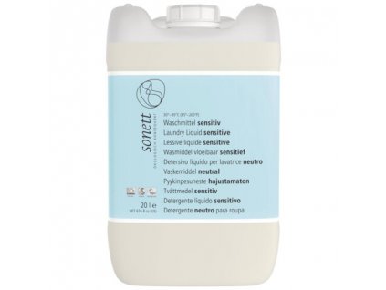 Sonett Prací gel Sensitive, 20L