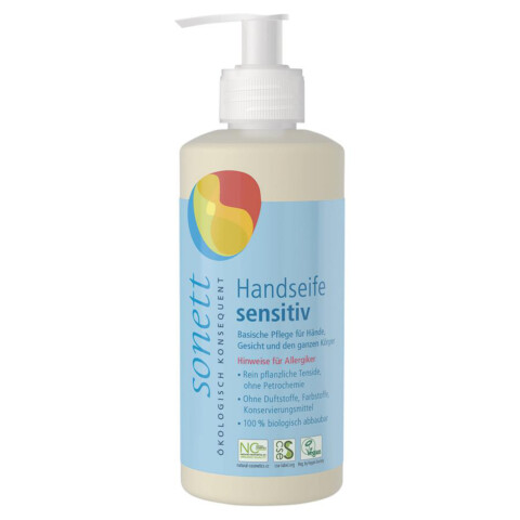 Sonett Tekuté mýdlo Sensitive 300ml