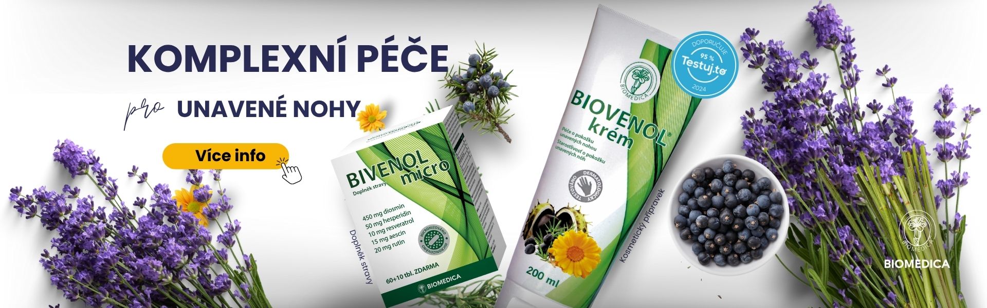 bivenol a biovenol komplexni pece o unavene nohy
