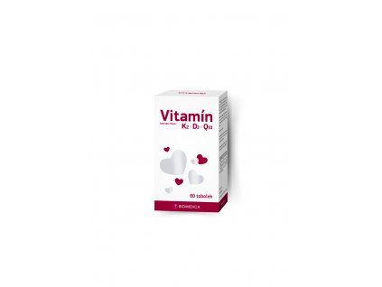 Vitamín K2 + D3 + Q10  60 tobolek