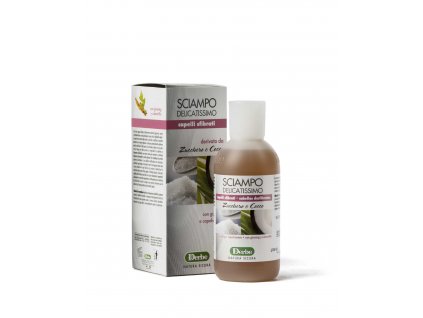 sciampo delicatissimo capelli sfibrati zucchero cocco ginseng capalvenere derbe