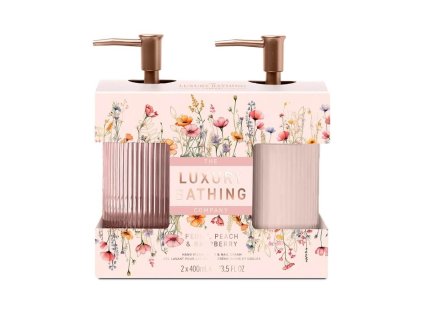 40500 grace cole darkova sada pece o ruce peony peach raspberry 2 ks