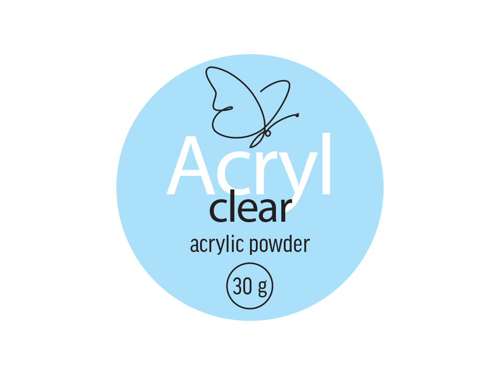 E-shop BIO NAILS Akryl CLEAR Objemy: 30 g