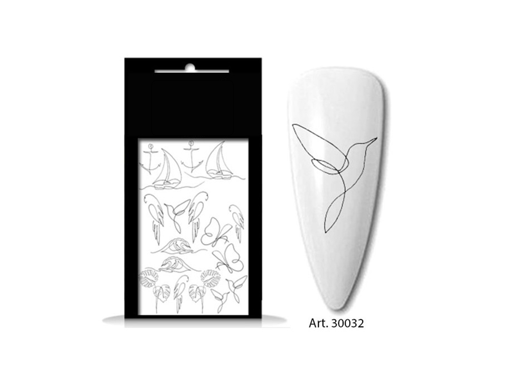 E-shop BIO NAILS BIO-nails vodolepka 30032 ornament