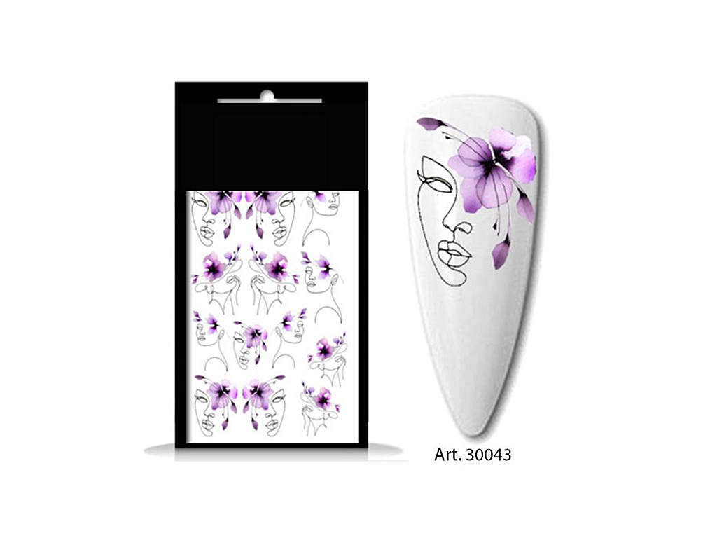 E-shop BIO NAILS BIO-nails vodolepka 30043 tvár a kvet