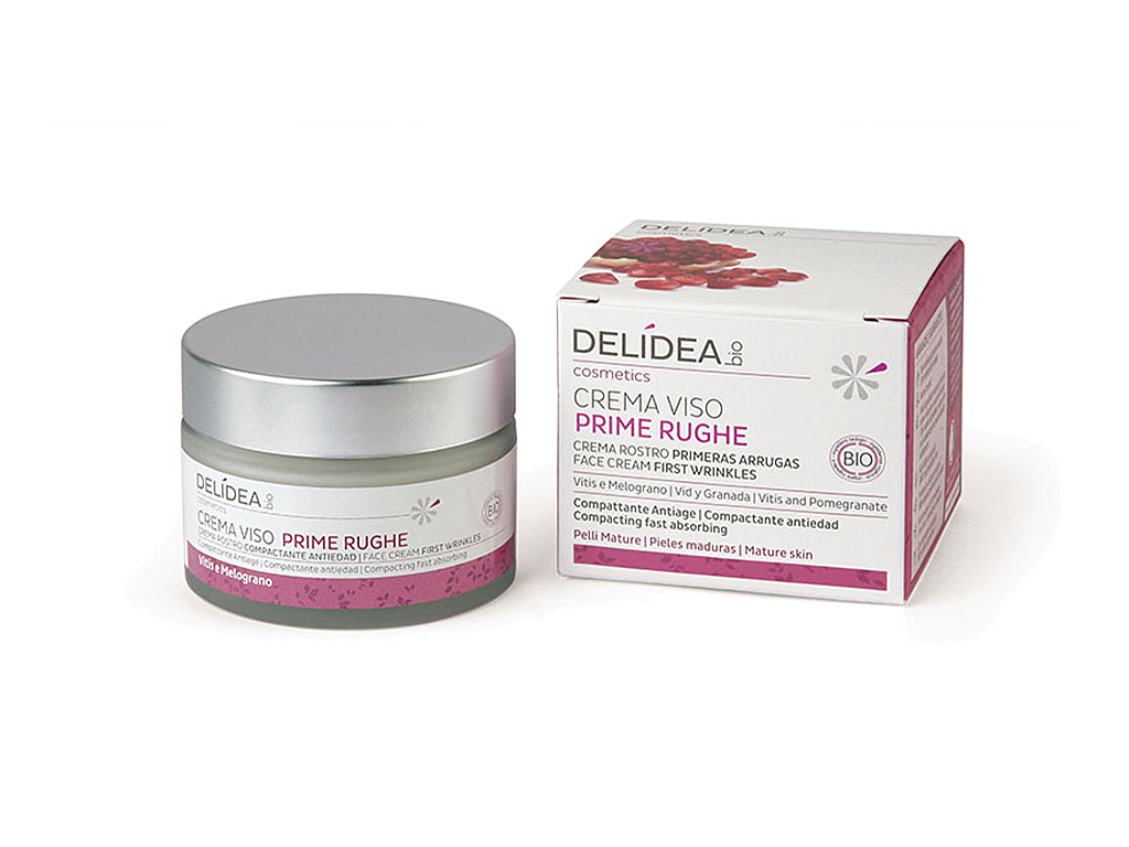 E-shop Delidea Hrozno a granátové jablko bio protivráskový krém na tvár 50 ml