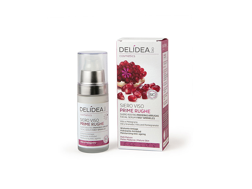 E-shop Delidea Hrozno a granátové jablko bio sérum na tvár 30 ml