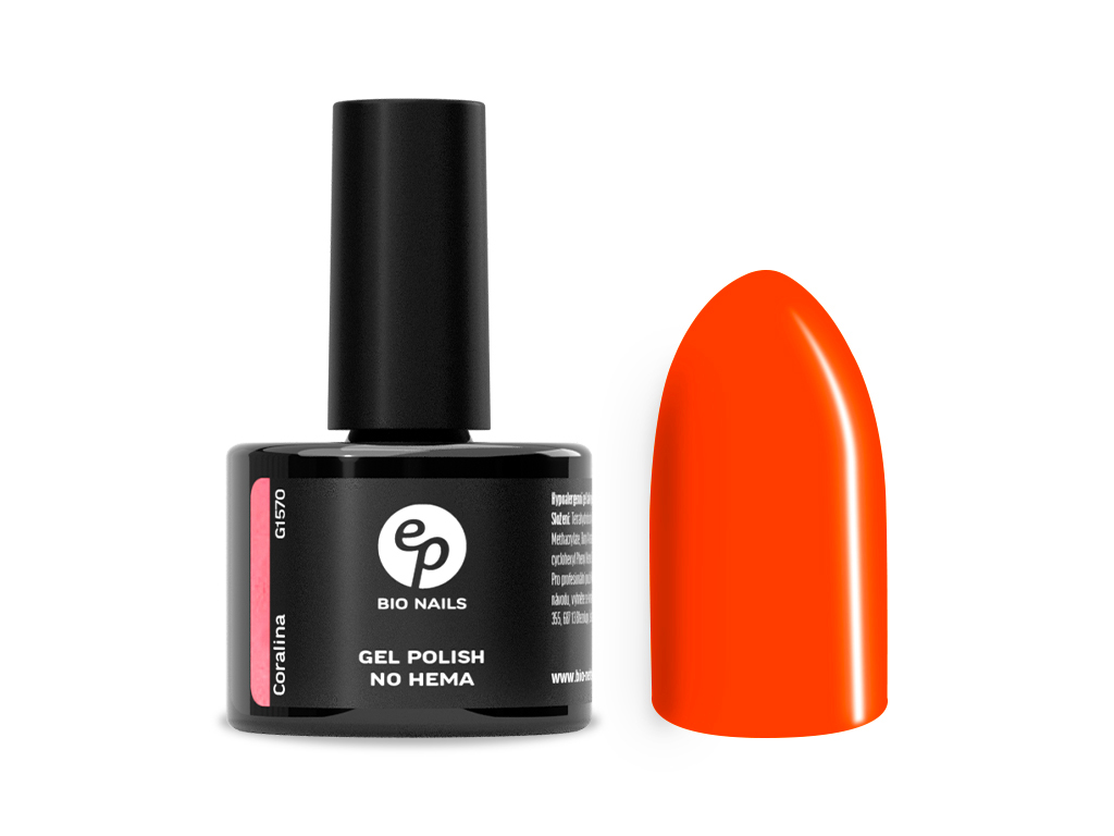 E-shop Gél lak Bio-nails CORALINA no hema 8ml