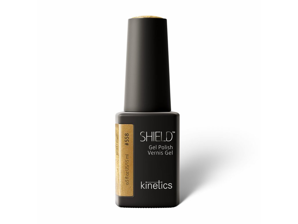 E-shop Kinetics Gél lak Shield #558 Gold Finger 15 ml