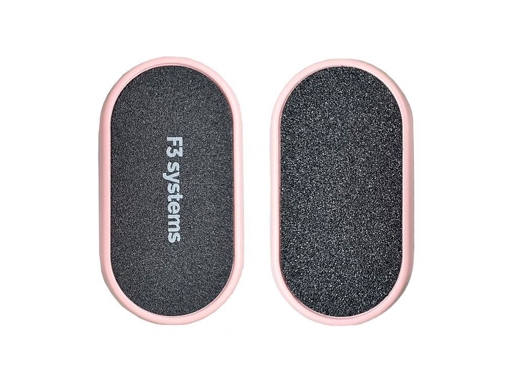 E-shop BIO NAILS Pilník na pedikúru šmirgľový oválik obojstranný F3 Barva: růžová