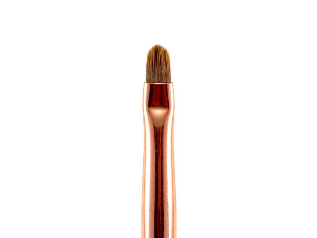 E-shop BIO NAILS Štetec na gél OVAL #6 so zirkónmi