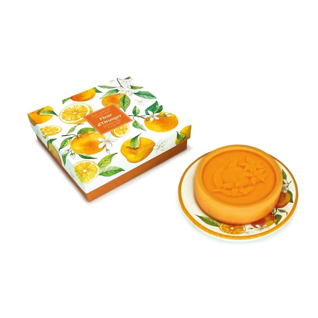 E-shop Esprit Provence Tuhé mydlo s mydlenkou - Pomarančový kvet 100g