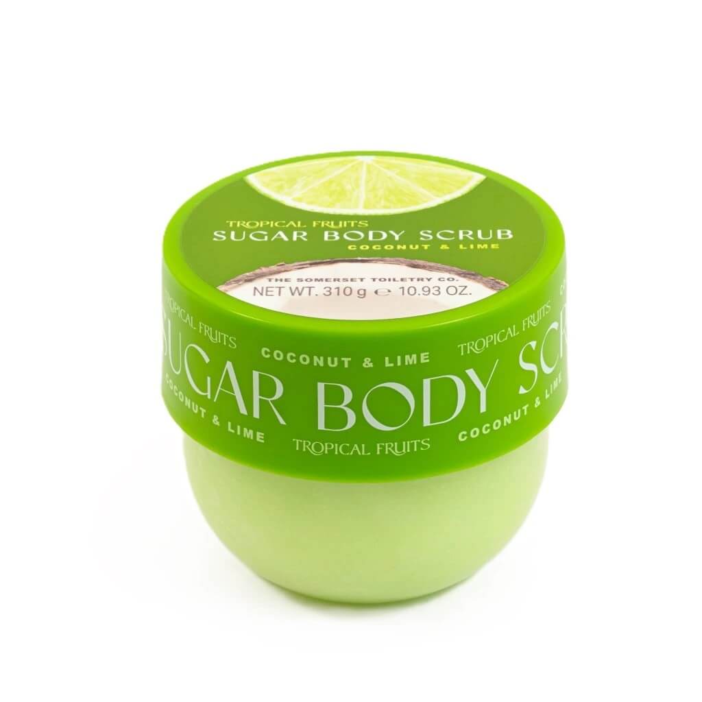 E-shop Somerset Toiletry Cukrový peeling Tropické ovocie - Kokos & Limetka 310 g