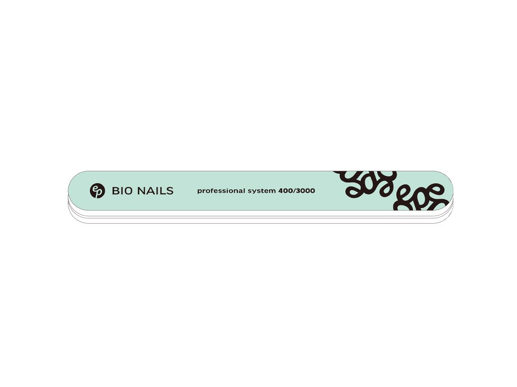 E-shop BIO NAILS leštička profi 400/3000 rovná Kusy: 1ks