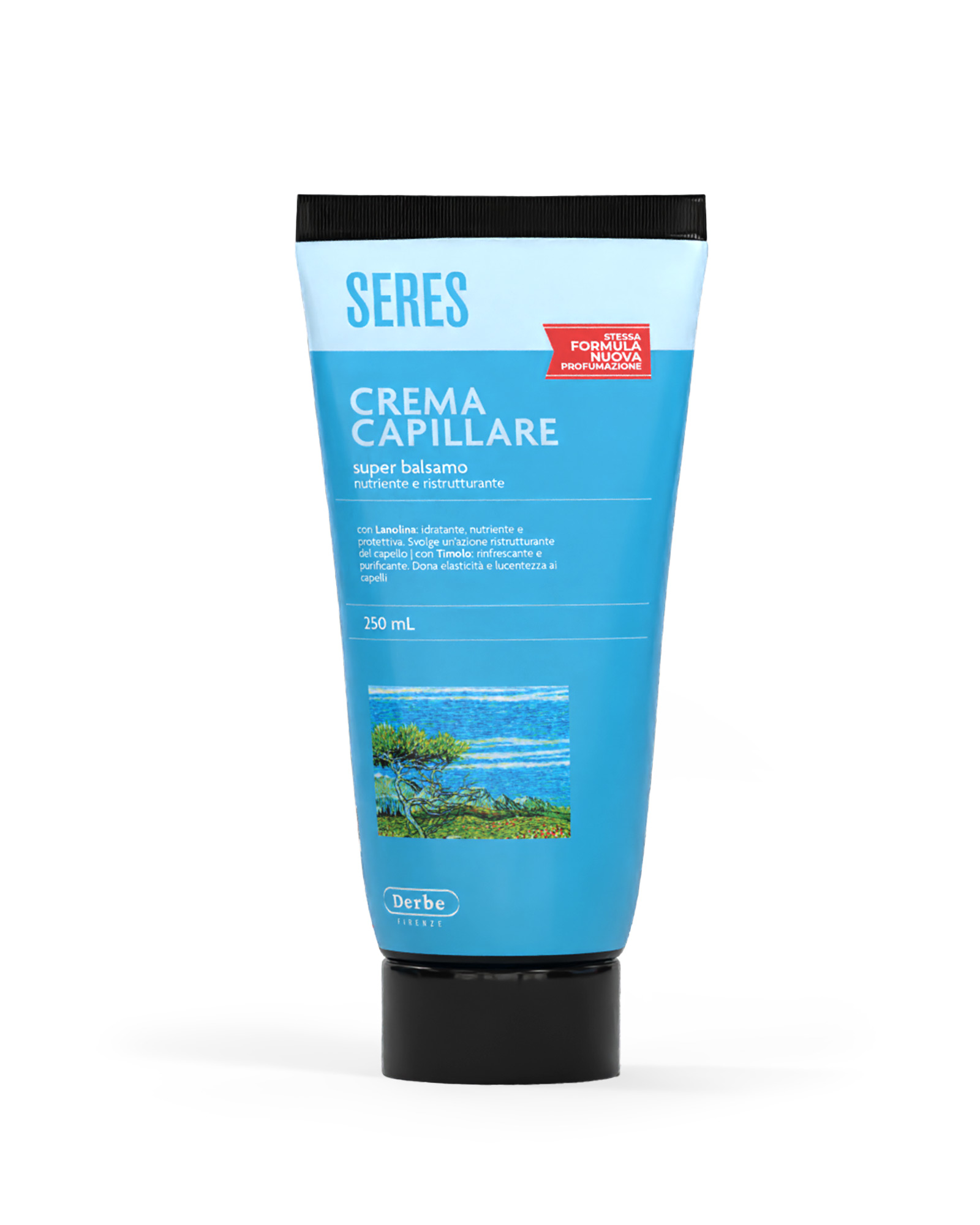 E-shop Derbe Kapilárny super výživný a regeneračný balzam na vlasy - Crema Capillare 250 ml