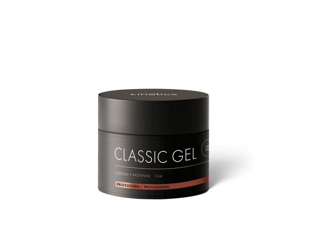 E-shop Kinetics CLASSIC Gél Medium #900 Clear 15 ml Objemy: 15 ml