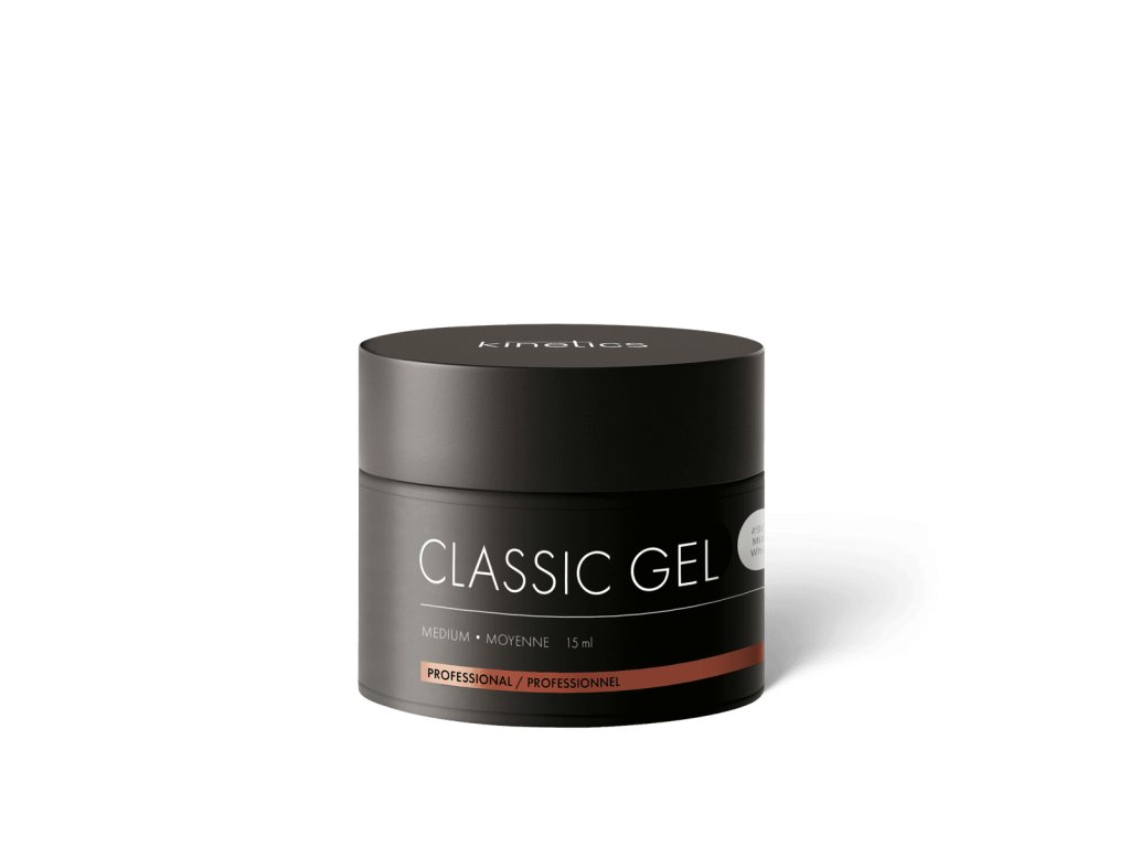 E-shop Kinetics CLASSIC Gél Medium #906 Milky White 15 ml Objemy: 15 ml